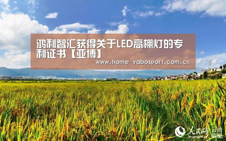 鸿利智汇获得关于LED高棚灯的专利证书【亚博】(图3) 亚博官网